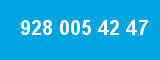 928 005 42 47